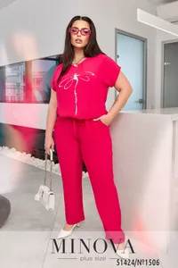 Костюм 1506-малиновый Minova
