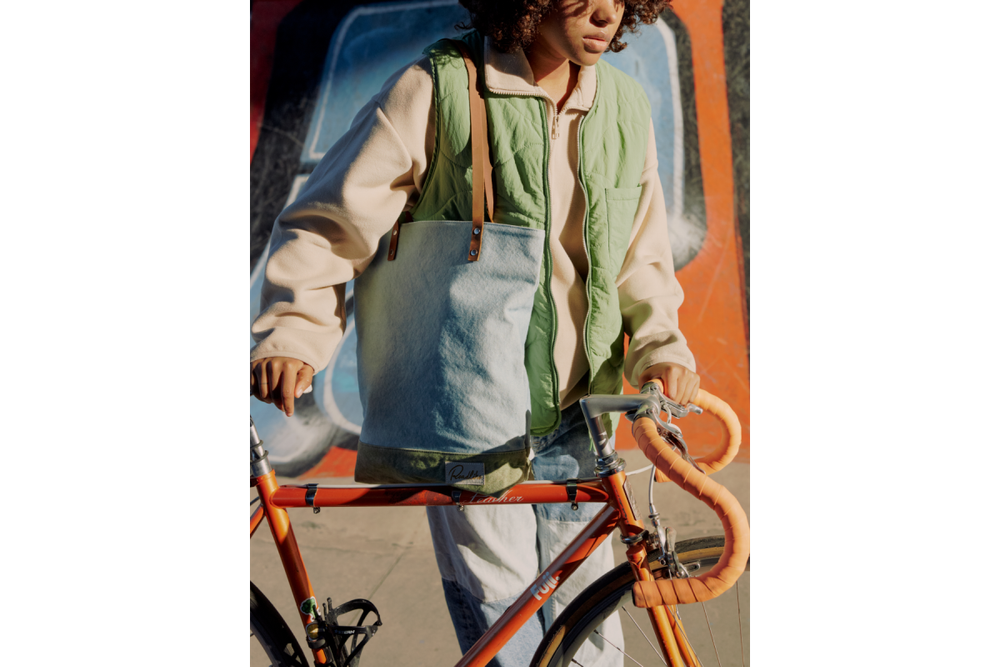 Сумка RoadLike Canvas Shopper, голубой