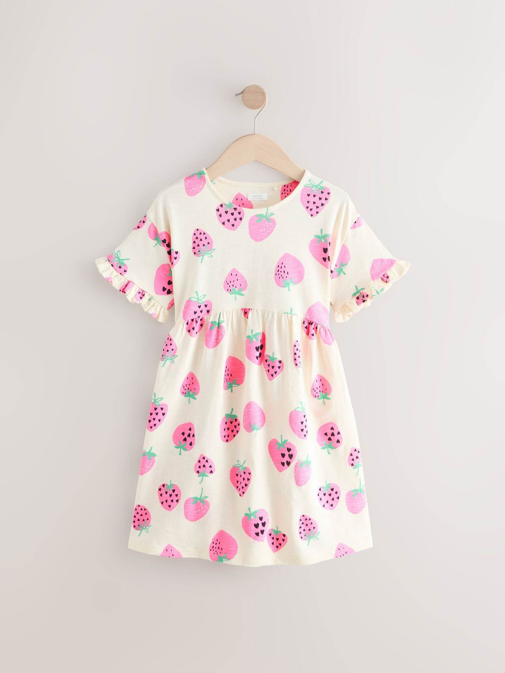 Платье для девочки Next AH9-586, Молочный