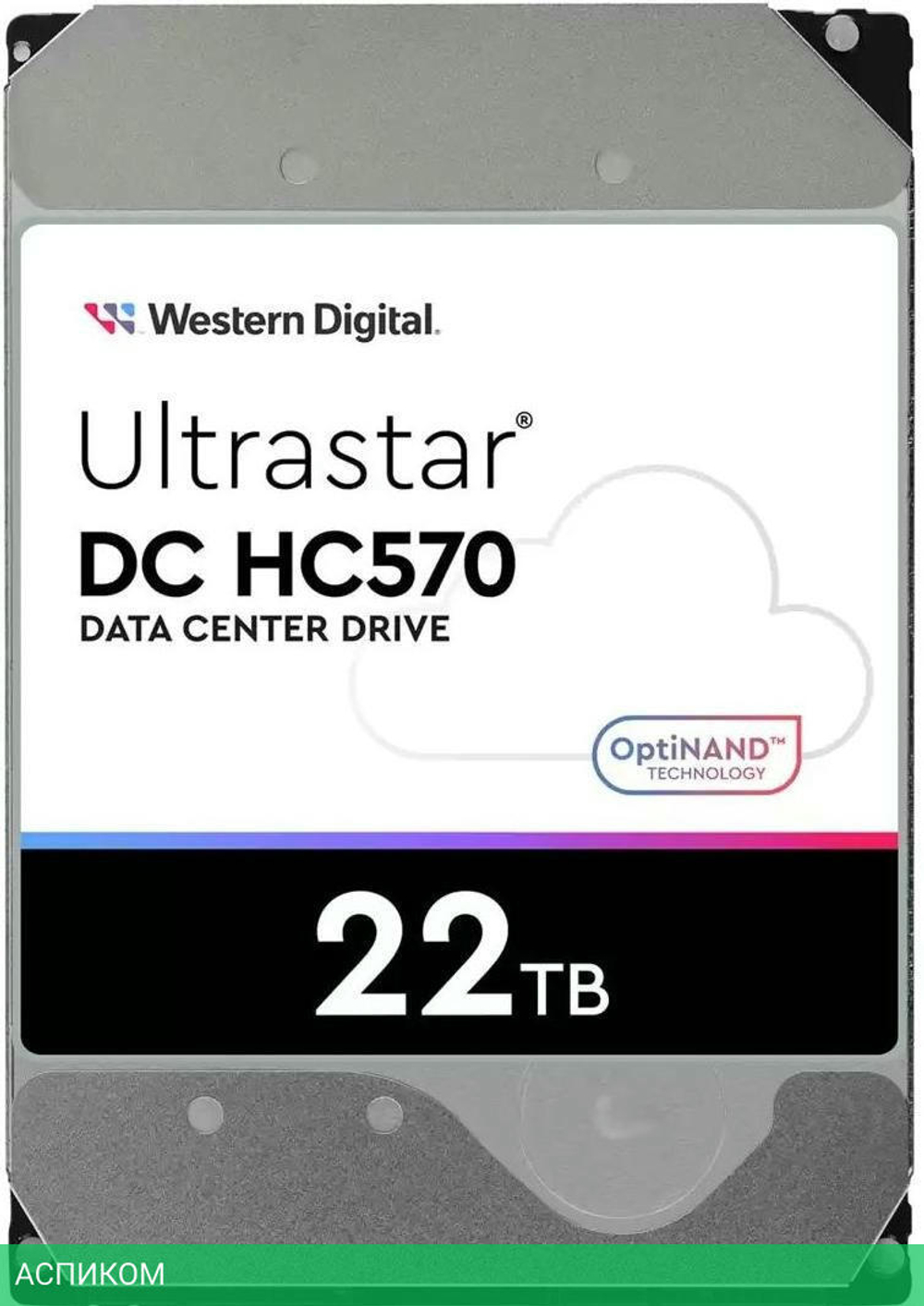 Жесткий диск WD Ultrastar DC HC570 22TB Bulk (WUH722222ALE6L4)