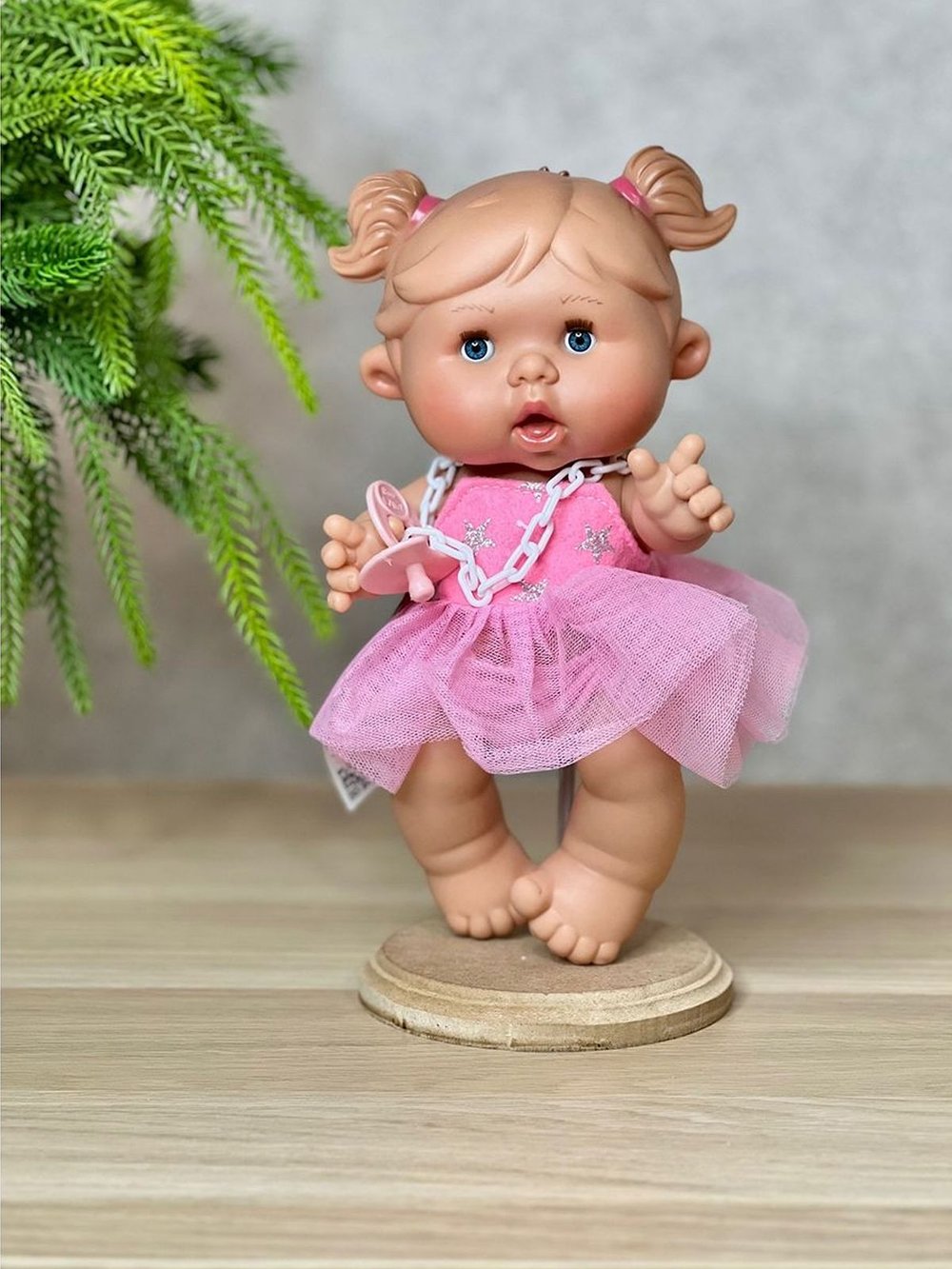 Пупс Nines 26см PEPOTE с закрывающими глазками (N814F)