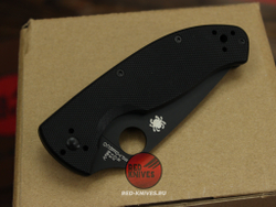 Нож Spyderco Tenacious G10 - рук. Г10, черный клинок RK-512