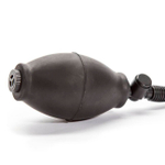 Вагинальная помпа с вибрацией Vagina Vibrating Sucker (Цвет: прозрачный с черным)