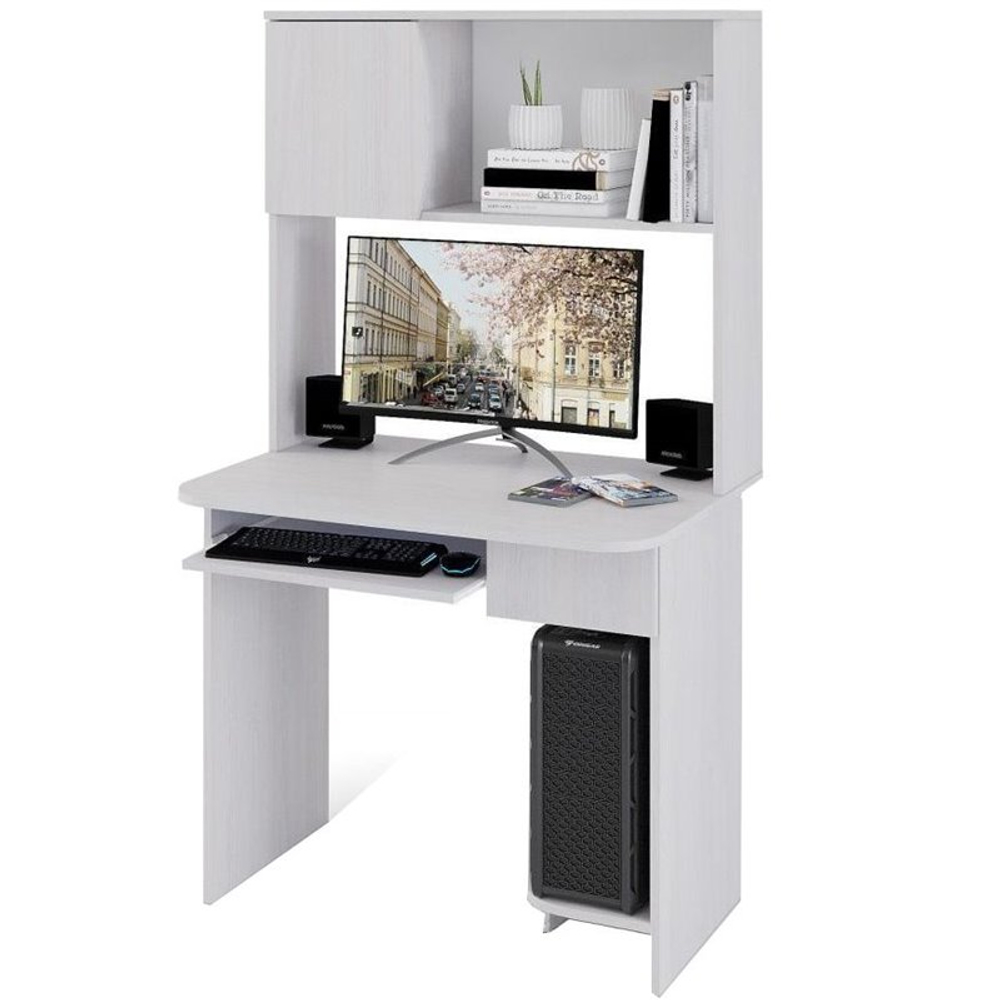 Стол компьютерный № 2 Дуб анкор светлый / Дуб анкор светлый