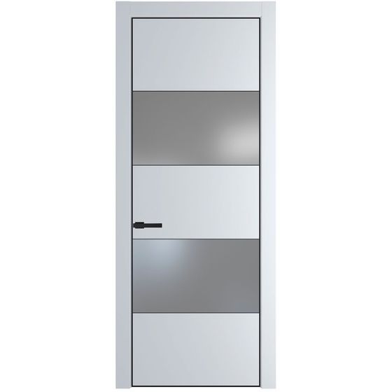 Межкомнатная дверь эмаль Profil Doors 22PA вайт со вставкой