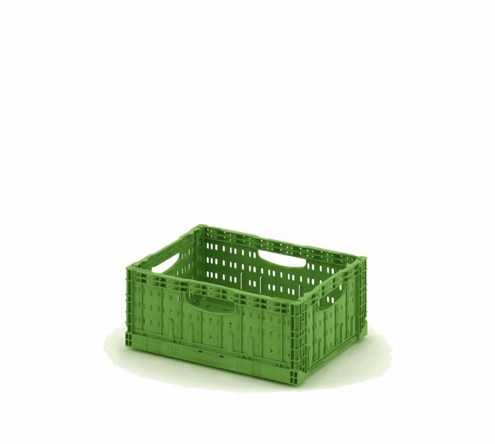 Ящик складной 400х300х170 зеленый