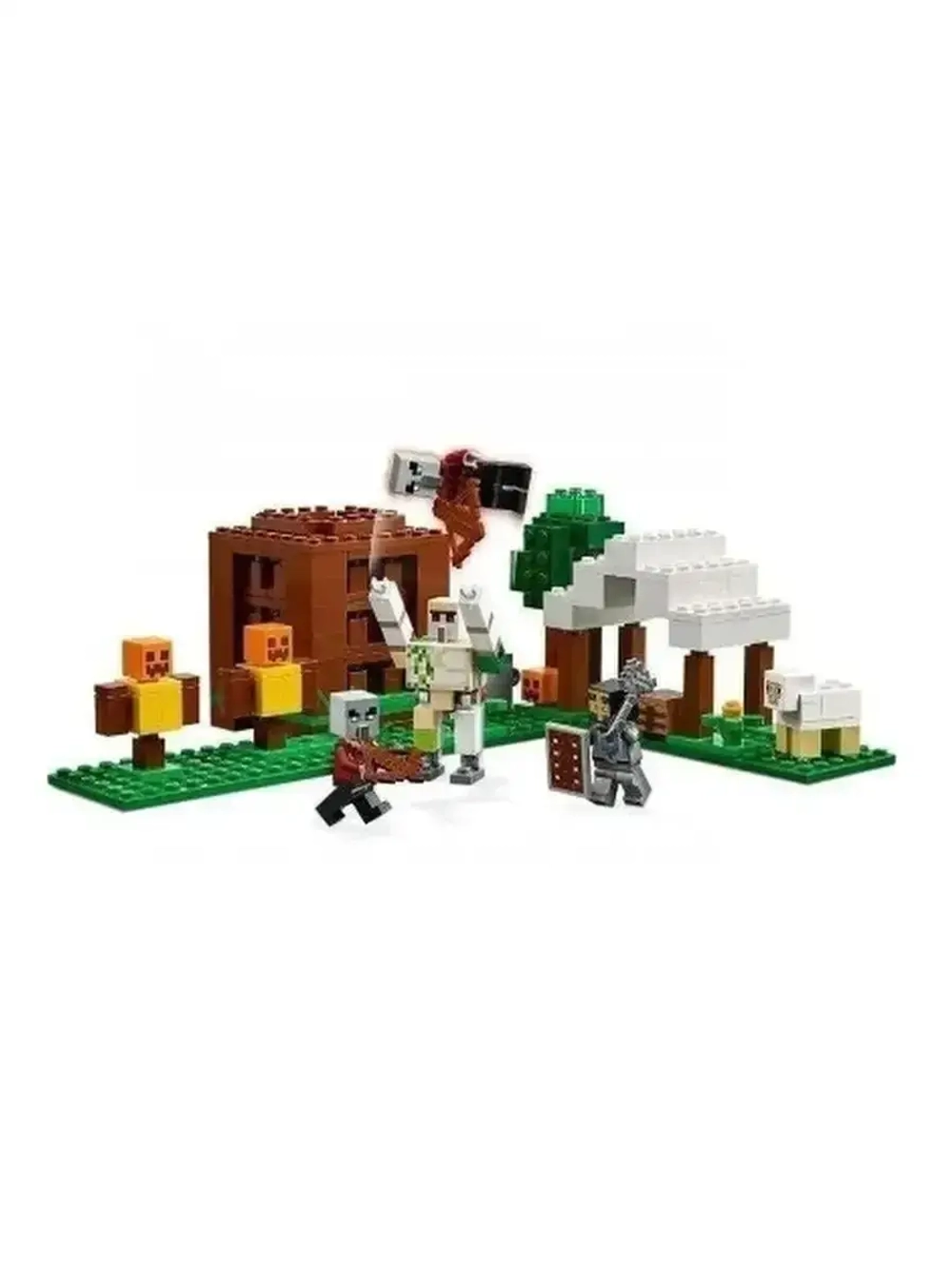Конструктор Майнкрафт Аванпост разбойников 303 детали 1009