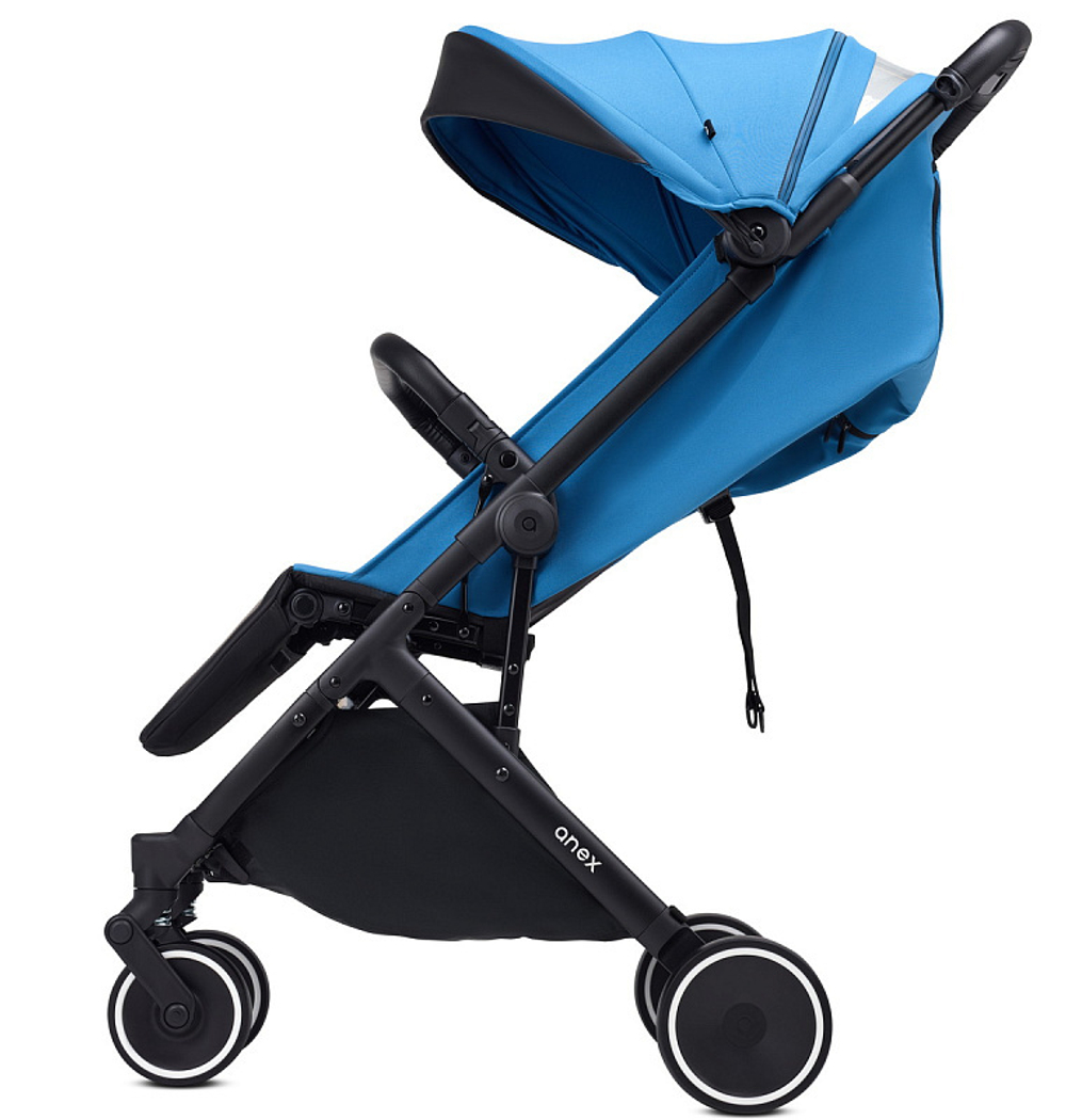 Детская коляска Anex Air-X Travel Cot 2 в 1 blue/gray