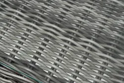 "Амароне" обеденная группа из искусственного ротанга на 6 персон, цвет графит