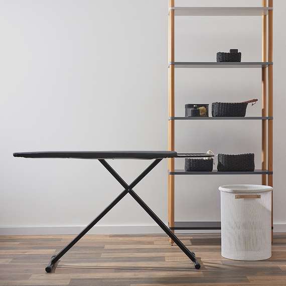 Доска гладильная напольная smart iron, 122х43 см, графит