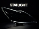 Правое стекло фары Ford Focus 2 2007-2011 рест