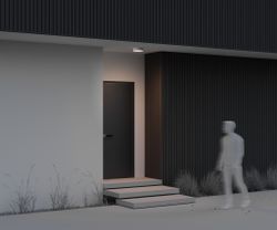 Уличный потолочный светодиодный светильник Maytoni   O431CL-L30W3K