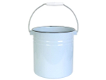 Ведро 12л цилиндр. без крышки без рисунка