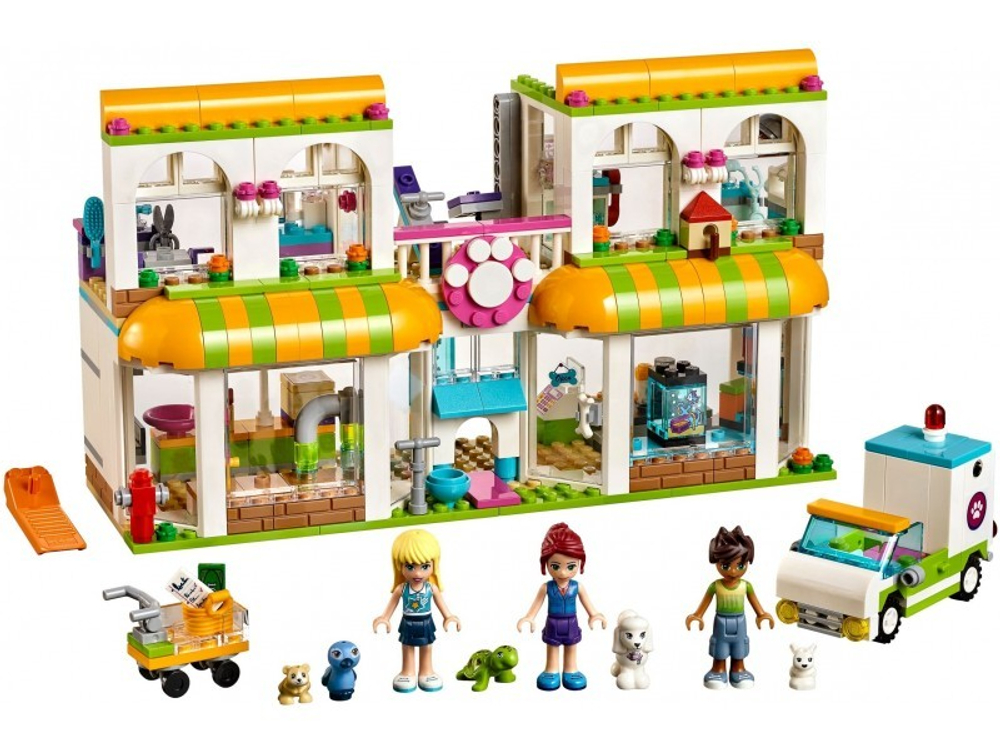 LEGO Friends: Центр по уходу за домашними животными 41345 — Heartlake City Pet Center — Лего Френдз Друзья Подружки