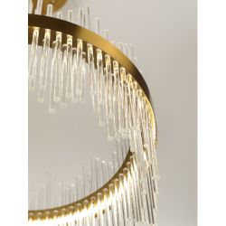 Люстра Rivoli Gwen 6192-201 подвесная светодиодная LED 3000-6300К 112 Вт с пультом | Rivoli