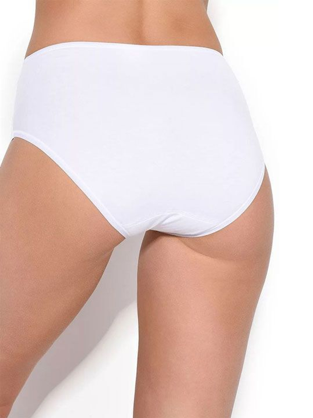 Набор из 2 трусиков-слип с завышенной талией Esencial (Размер: L) (Цвет: телесный)