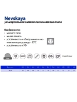 Монофильная леска рыболовная НЕВСКАЯ 0,11 мм, 1,4 кг, 30 м