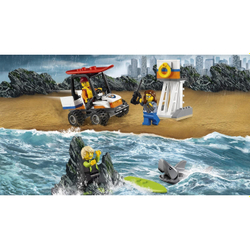 LEGO City: Береговая охрана: Набор для начинающих 60163 — Coast Guard Starter Set — Лего Сити Город