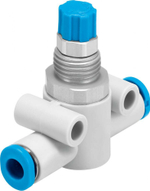 Дроссель с обратным клапаном Festo GR-QS-4