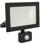 Прожектор светодиодный, Ultraflash, LFL-3002S C02, 30 Вт, 6500 К, IP65, 2100 Лм, дат движ., чер