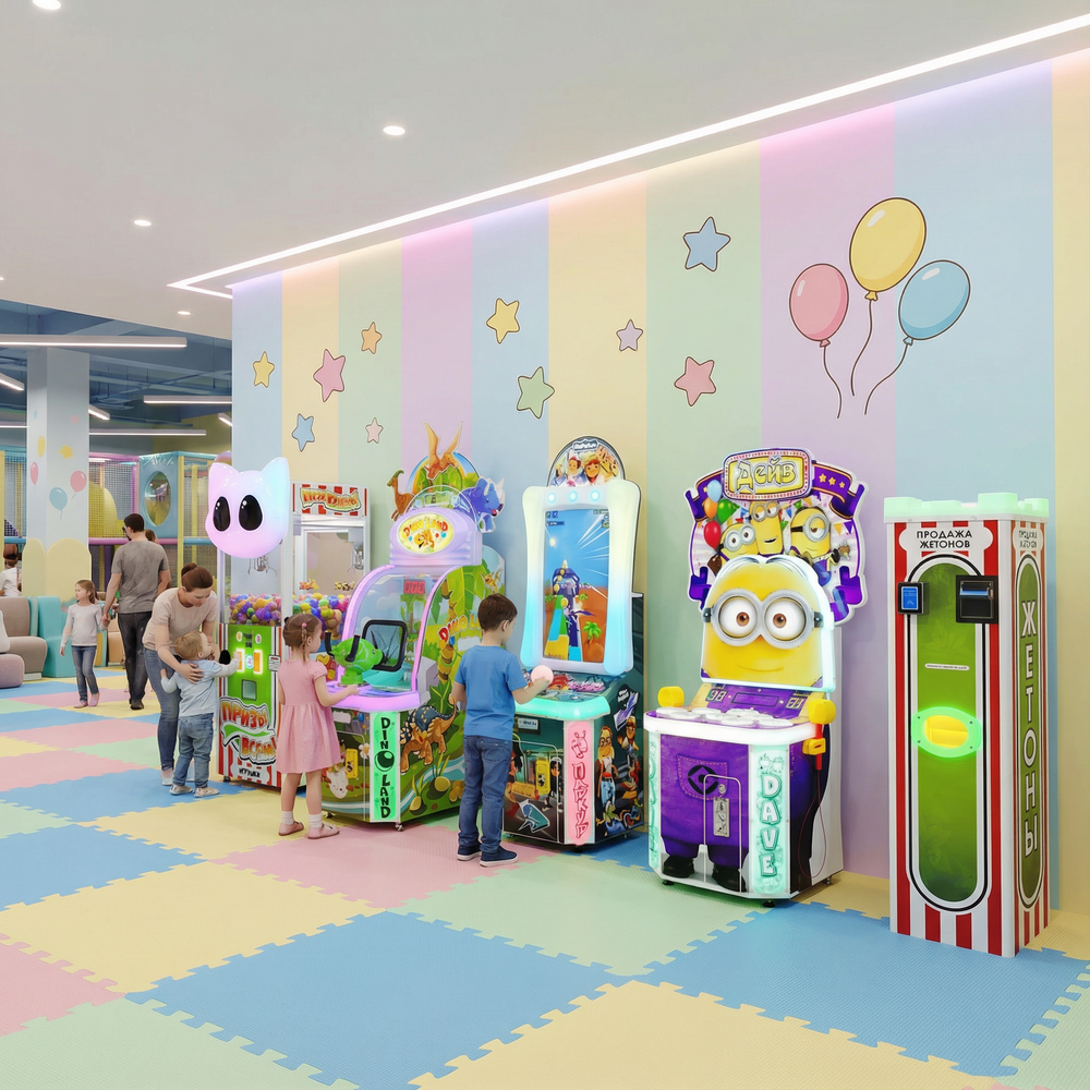 Готовый бизнес: развлекательный центр 5 м²