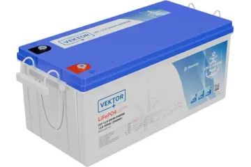 Литиевый аккумулятор VEKTOR BATTERY LFP 12,8-200 MARINE Series Smart BMS 100A (Bluetooth 4.0)