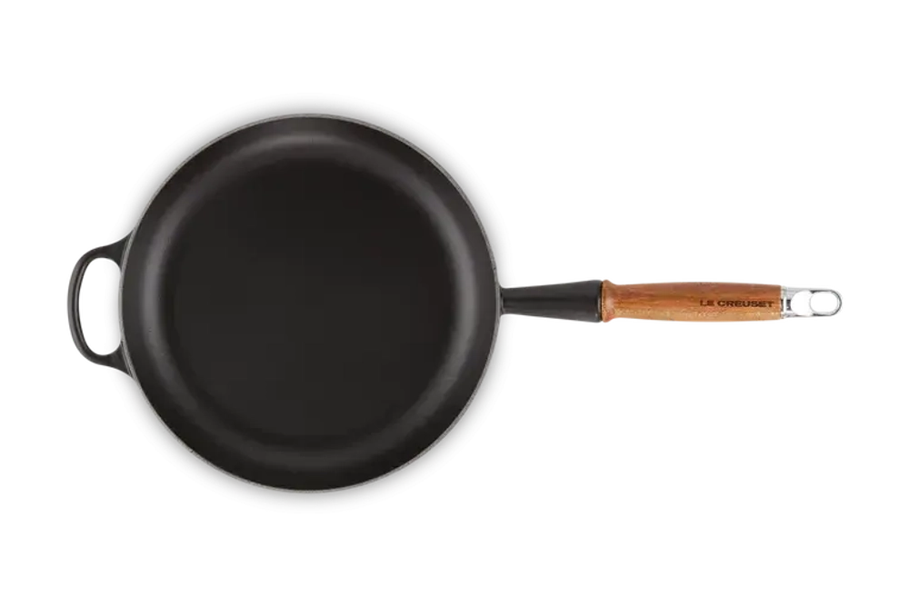 Le Creuset Сковорода чугунная 26см, черная матовая