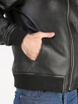 Дубленка зимняя натуральная двухсторонняя шуба бобмер