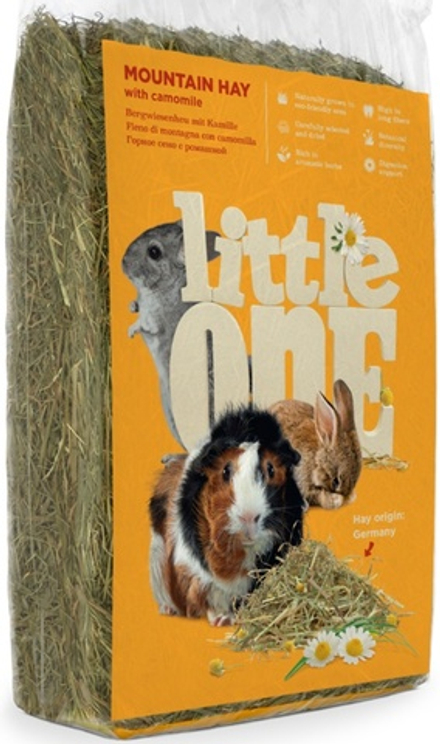 LITTLE ONE Сено для грызунов горное с ромашкой 0,4 кг