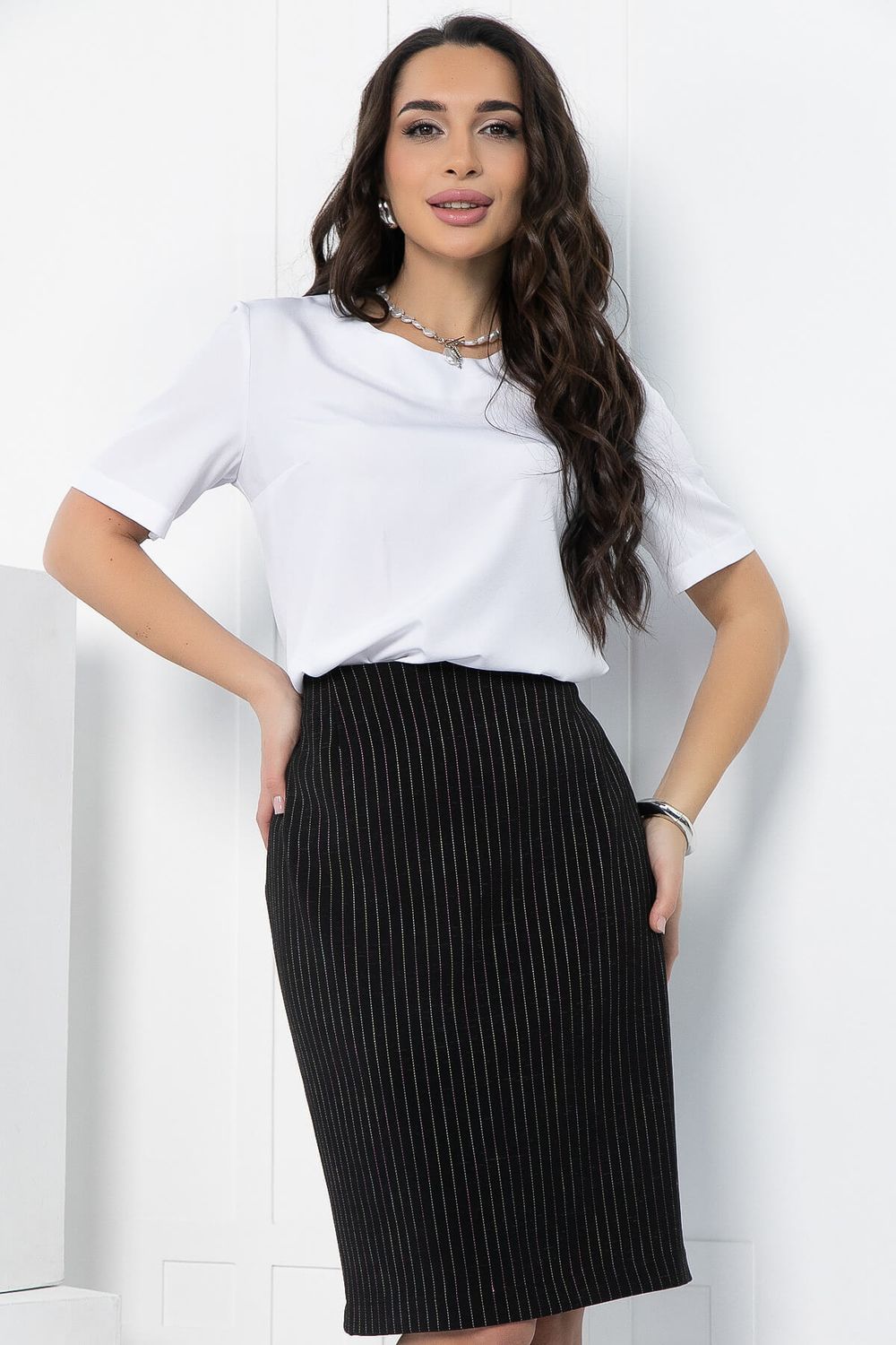 Юбка Смелый образ (черная) Ю12778-8М LT Collection