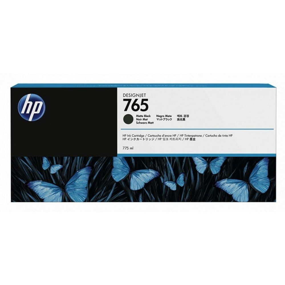 Картридж HP 765 (F9J55A) для DesignJet T7200, черный матовый (775 мл)