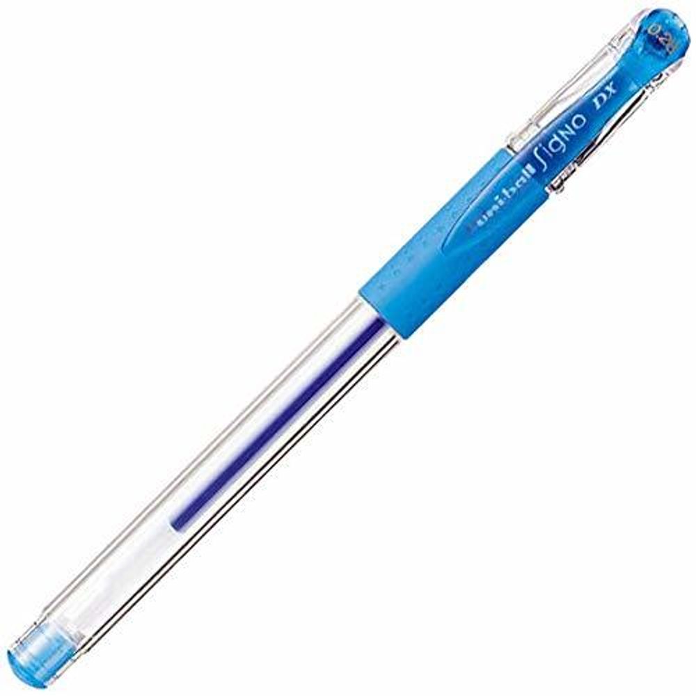 Гелевая ручка Uni-ball Signo DX 0.28 Light Blue