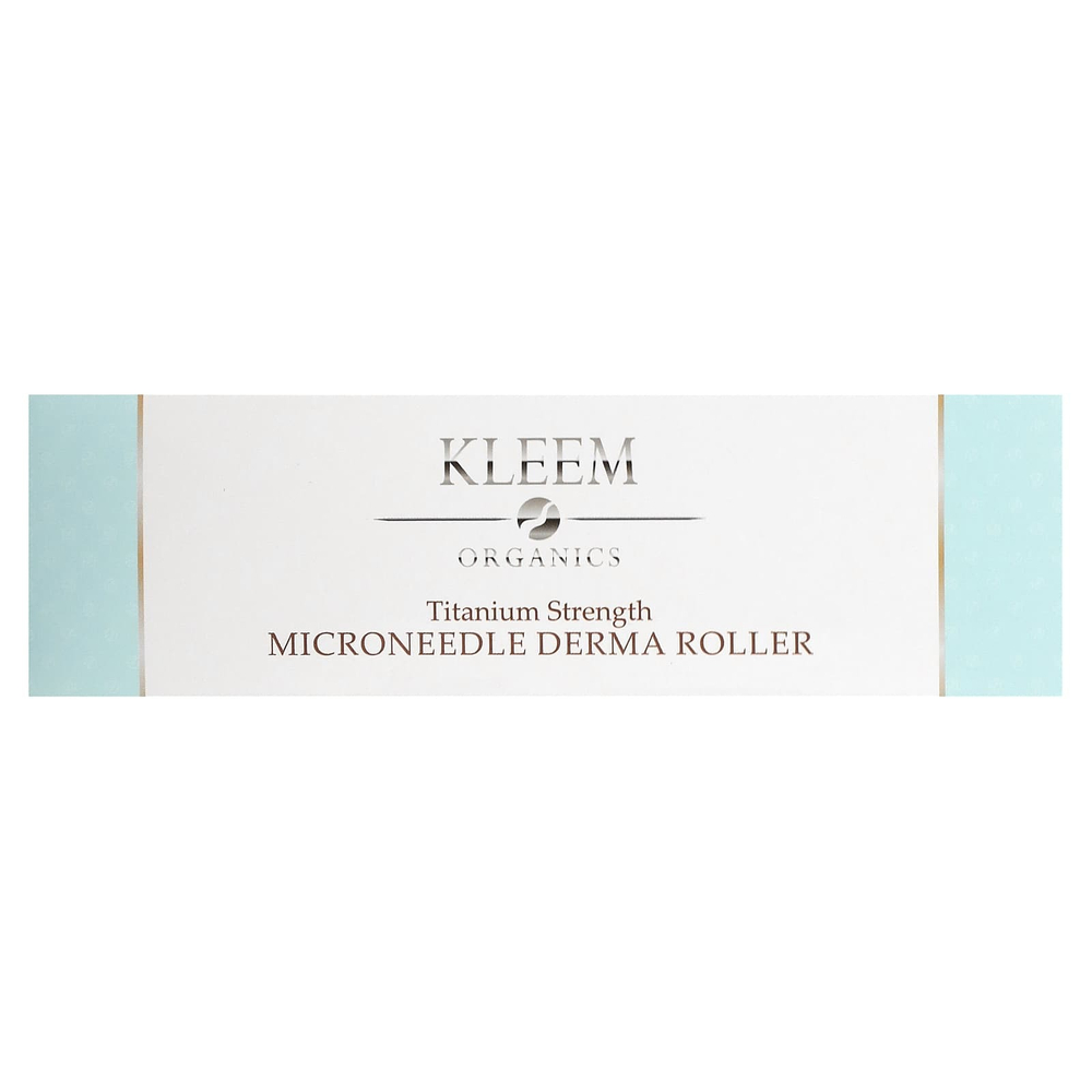 Kleem Organics, роллер для микронидлинга, с титановой силой действия, 1 шт.