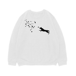 Свитшот "Малинуа и бабочки"