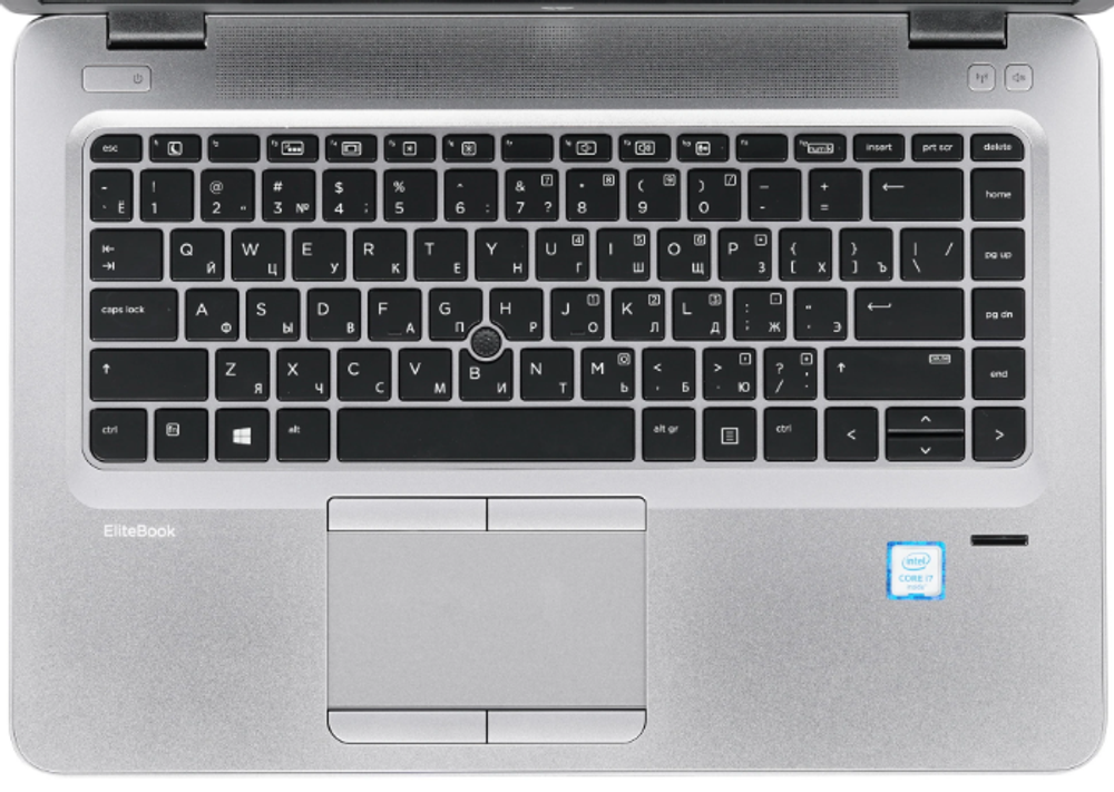 14" Ноутбук HP EliteBook 840 G3 (1366x768, Intel Core i5-6300U, RAM 8ГБ, SSD 128ГБ, Intel HD Graphics 520, Win 10Pro)