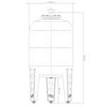 Расширительный бак 50л. Джилекс