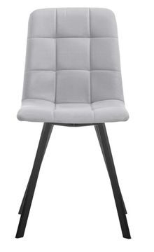 Стул Leset Скай  Профиль Каркас Черный, Велюр ULTRA SMOKE Дым