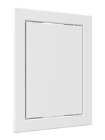 Люк ревизионный AD фланец 146х196 нажимной 168х218 пластик AURAMAX