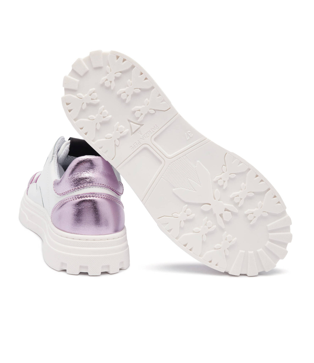 Кожаные кроссовки Patrizia Pepe - белый(2Z0008 L041)