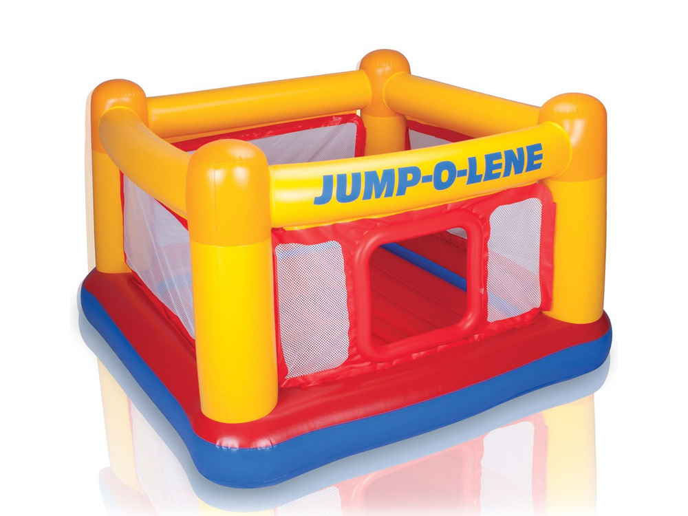 Надувной батут Intex, 174х174х112 см.