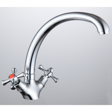 Смеситель кухня R5813F-1 Rainsberg  елочка 1/2 м/к гайка хром