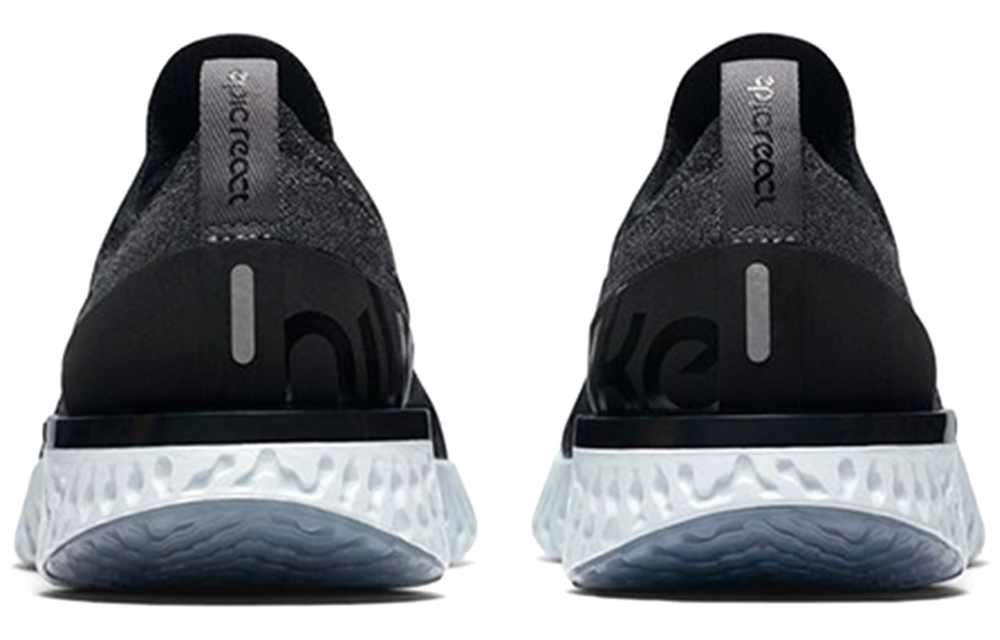 Кроссовки Nike Epic React Flyknit 1 Black Dark Grey