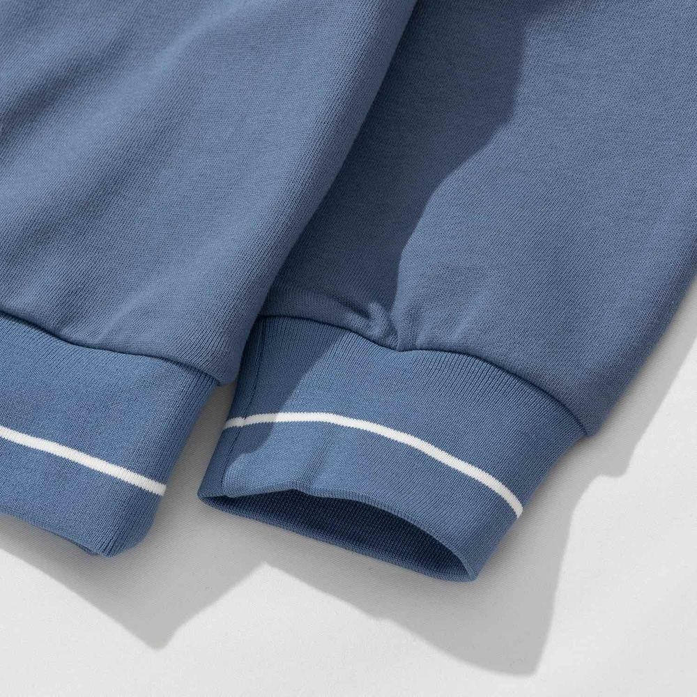 Толстовка YMKASHIX Four Stripes Фиолетовый/Бежевый/Серый/Синий