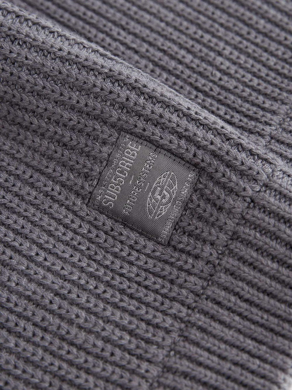 Джемпер вязаный с молнией для мальчика Next K84-013, Темно-серый