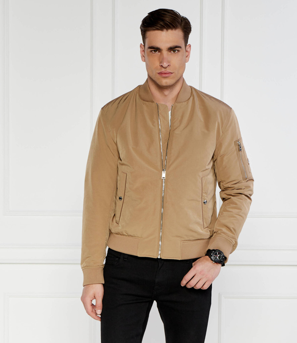 Куртка бомбер comber BOSS BLACK - коричневый(50519981)