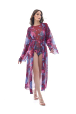 Халат "Пионы"