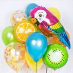 Шар (18"/46 см) Круг, Киви, Зеленый