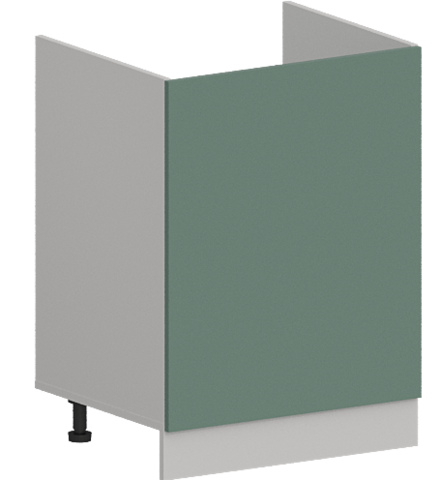 Кухня Модуль ШНМ 600М Ликата / Матовая мята