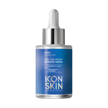 Увлажняющая сыворотка-концентрат с гиалуроновой кислотой ICON SKIN SMART Feel The Moist Booster Serum