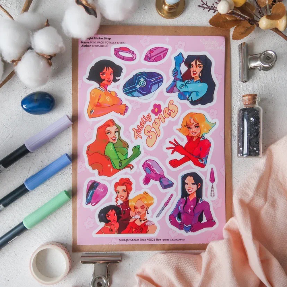 MINI PACK TOTALLY SPIES!
